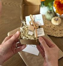 Load image into Gallery viewer, Full view of small box with car diffuser inside for subscription