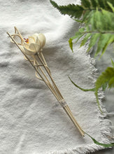 Load image into Gallery viewer, One bundle of floral and spiral-shaped wood reeds.