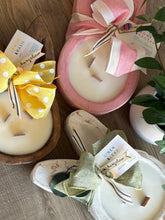 Load image into Gallery viewer, Wood Dough Bowl Candles | Bunny Shaped | Easter | Celebration Collection