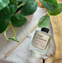 Load image into Gallery viewer, The Peak & Summit scent in a reed diffuser from the Cascade Collection.