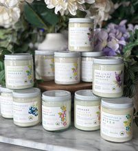 Load image into Gallery viewer, The full Spring & Summer Soy Candle Collection 8oz size Spokane inspired made by Bungalow Candle Studio