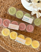 Load image into Gallery viewer, Three packages of tealights next to each other on the talbe.