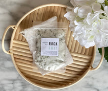 Load image into Gallery viewer, Pure Bath Salts shown in the Rock Away Coastal Scent.