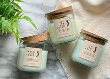 Load image into Gallery viewer, The three candles together from the Golf Candle Collection.