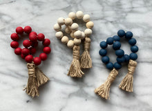 Load image into Gallery viewer, Mango Wood Bead Napkin Holders