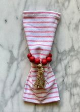 Load image into Gallery viewer, Mango Wood Bead Napkin Holders