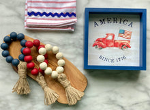 Load image into Gallery viewer, Mango Wood Bead Napkin Holders