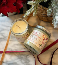 Load image into Gallery viewer, The Bakery Bites at Riverston candle scent from Bungalow&#39;s Fall Collection is shown in the 8 oz glass jar with a white lid.
