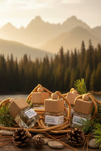 Load image into Gallery viewer, Natural Car Diffusers inspired by Whitefish and Montana made by Bungalow Candle Studio
