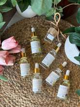 Load image into Gallery viewer, Group of all the Refills 30ml size for Car diffusers in the Spring &amp; Summer Collection made by Bungalow Candle Studio
