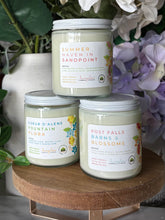 Load image into Gallery viewer, Full Spring &amp; Summer Candle Collection of North Idaho in 8oz size and made by Bungalow Candle Studio

